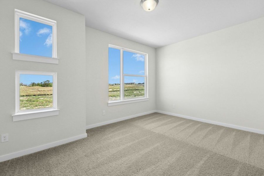 Spacious, unfurnished interior of a new home in University Heights, Round Rock (Image 26).