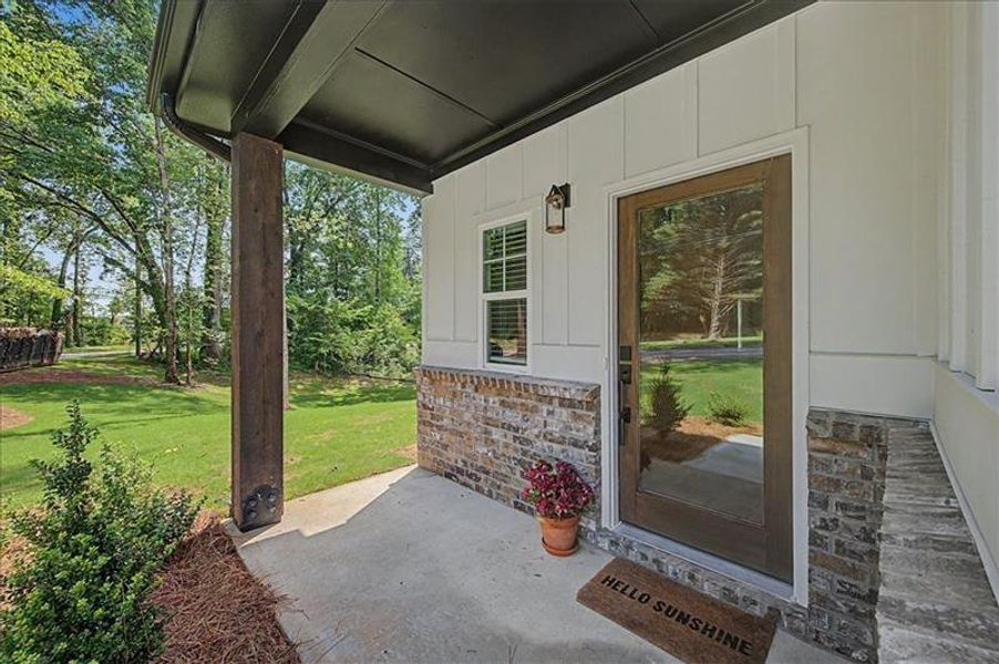 Exterior details and patio area of a home in , Canton (Image 3). Exterior details and patio area of a home in , Canton (Image 3).