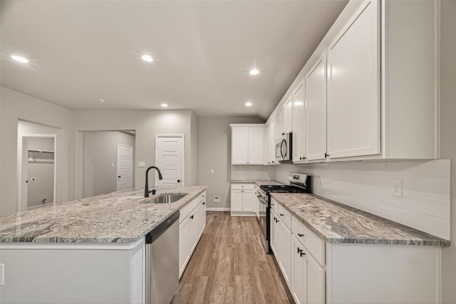 Furnished interior view inside a new home in , South Houston (Image 6).