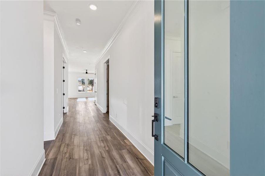 Spacious, unfurnished interior of a new home in The Reserve at Bells Ferry, Kennesaw (Image 38).