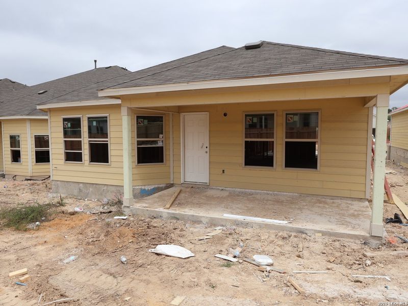 In-progress construction of a new home in Agave, San Antonio, TX (Image 28).