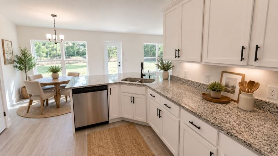 Furnished interior view inside a new home in North Port, North Port (Image 6).