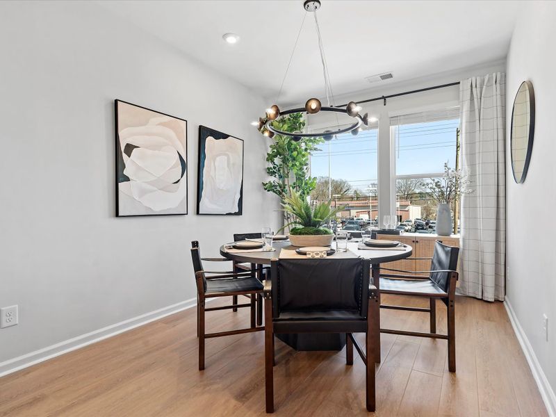 Representative furnished interior of a home built from the Merrill by Tri Pointe Homes in Southmont, Charlotte (Image 22). Representative furnished interior of a home built from the Merrill by Tri Pointe Homes in Southmont, Charlotte (Image 22).