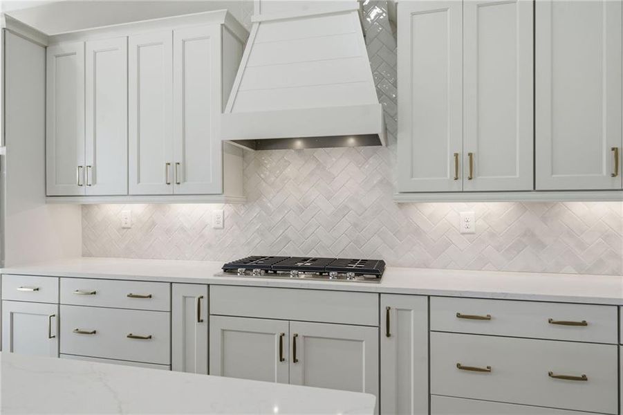 Furnished interior view inside a new home in , Canton (Image 7).