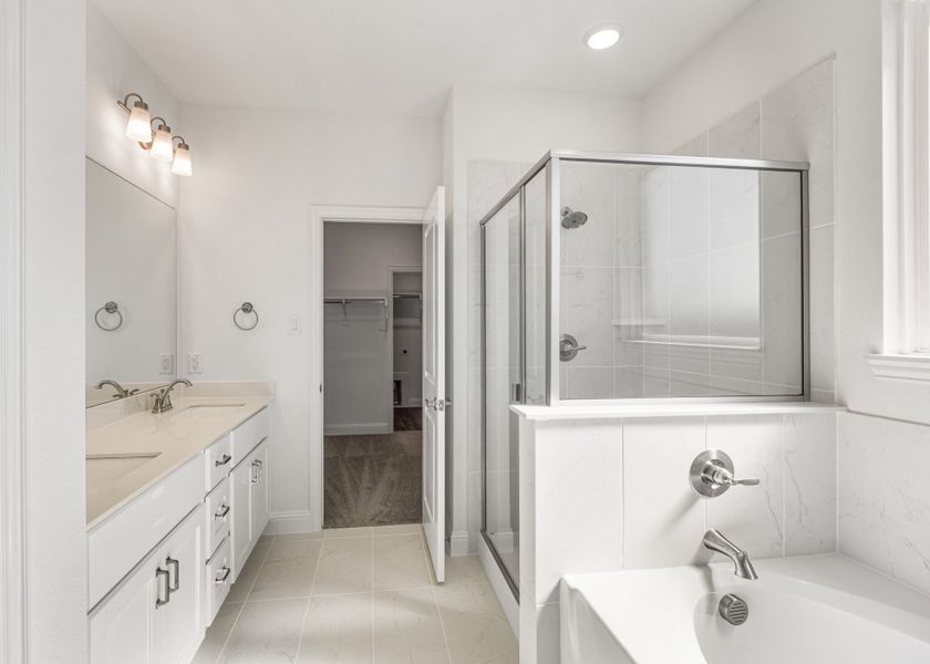 Furnished interior view inside a new home in Elevon, Lavon (Image 12).