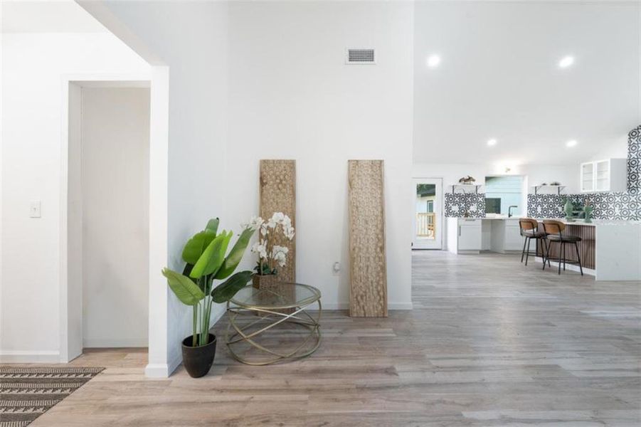 Furnished interior view inside a new home in , Atlanta (Image 12).