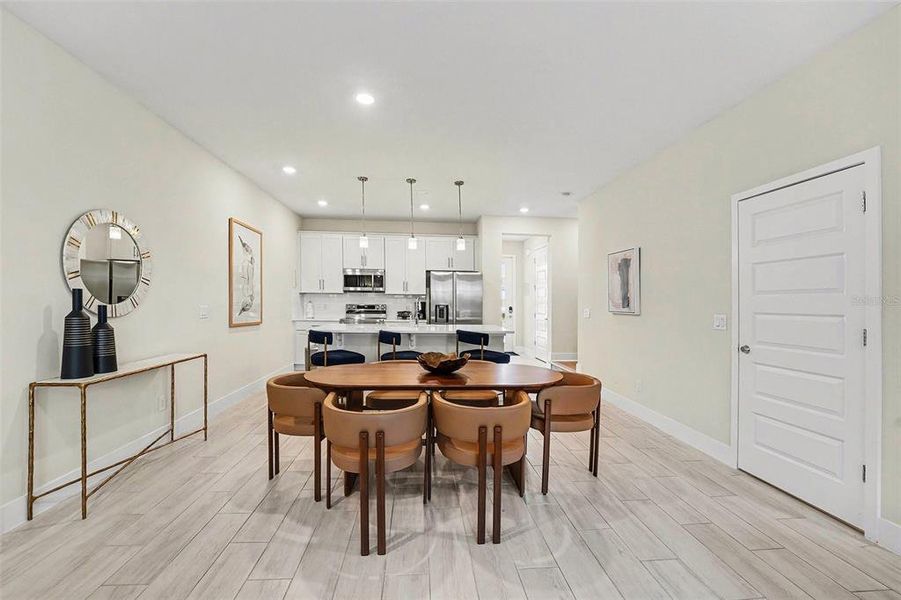 Furnished interior view inside a new home in , Reunion (Image 10).