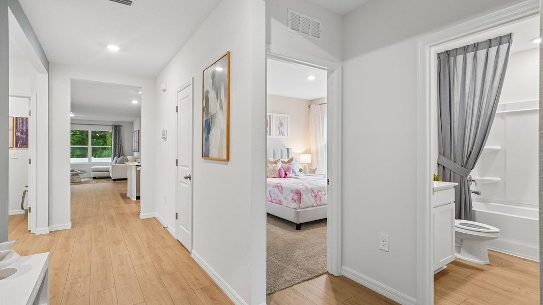 Furnished interior view inside a new home in Brookside, Ruskin (Image 6).