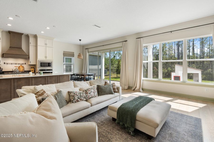 Furnished interior view inside a new home in , Jacksonville (Image 25).