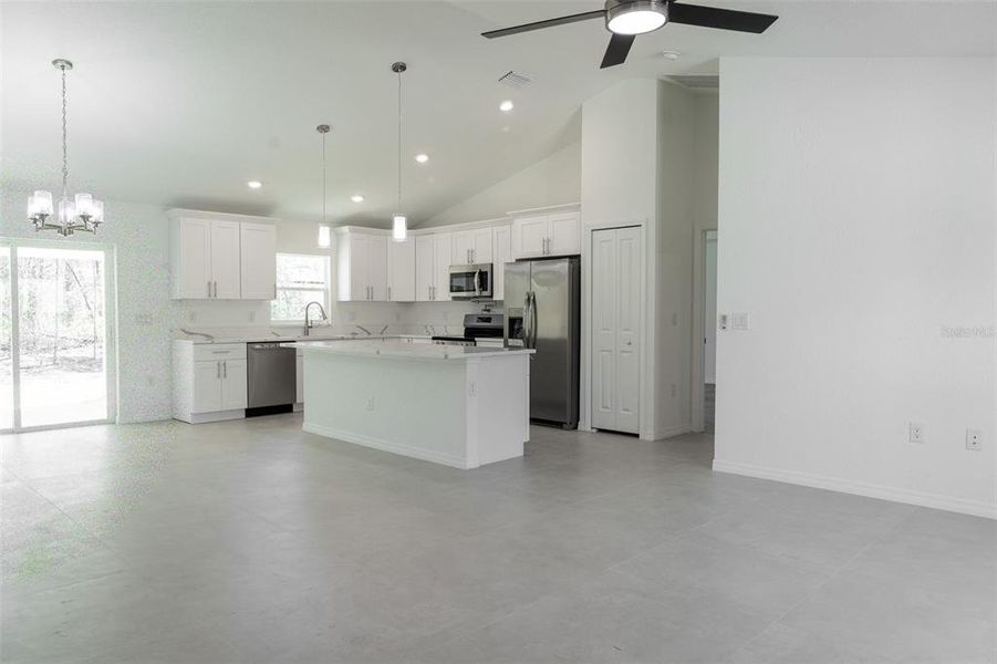 Furnished interior view inside a new home in , Ocala (Image 8).