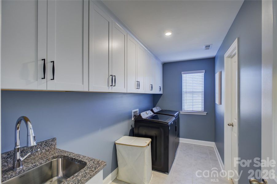 Furnished interior view inside a new home in Lakeside Glen, York (Image 34).