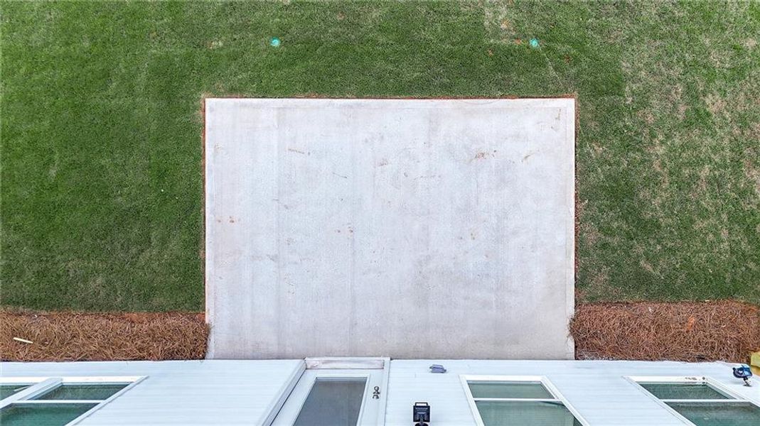 Exterior details and patio area of a home in , Marietta (Image 21).