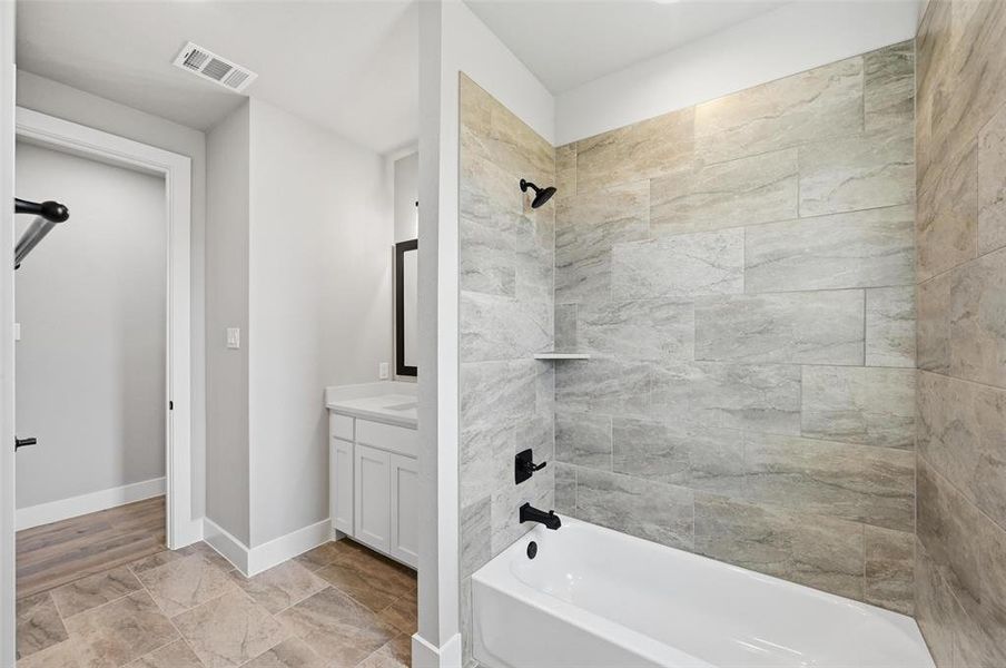 Furnished interior view inside a new home in Rocky Top Ranch, Reno (Image 12). Furnished interior view inside a new home in Rocky Top Ranch, Reno (Image 12).