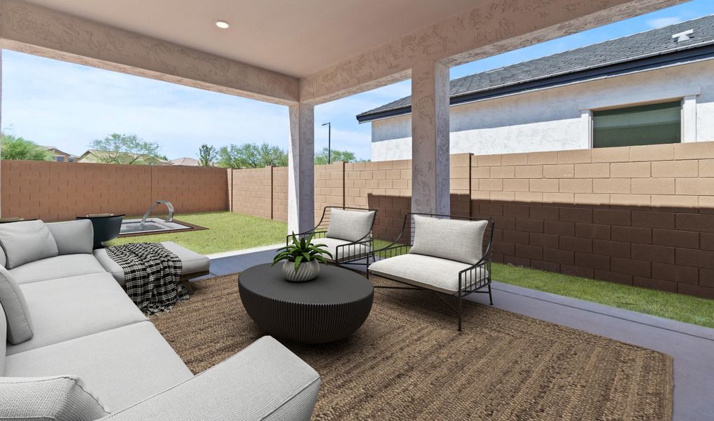 Covered Patio