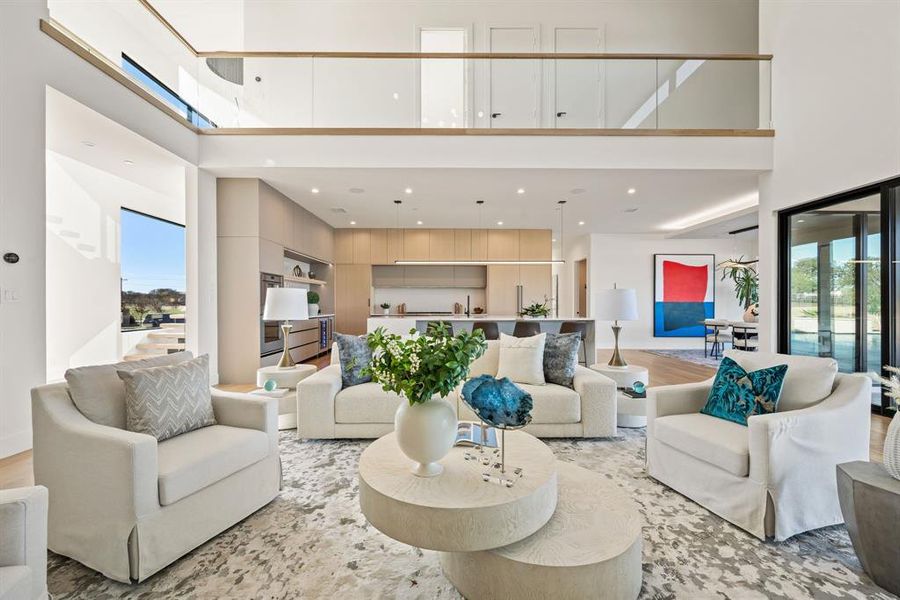 Gourmet kitchen with oversized island and premium cabinetry. Gourmet kitchen with oversized island and premium cabinetry.