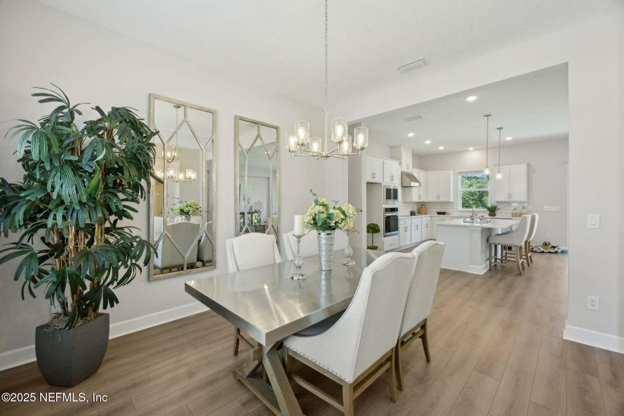 Furnished interior view inside a new home in Katie Cove, Jacksonville (Image 5).