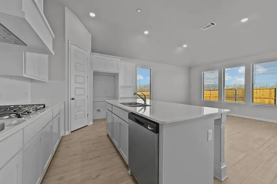 Furnished interior view inside a new home in Tinsley Meadows, Van Alstyne (Image 6).