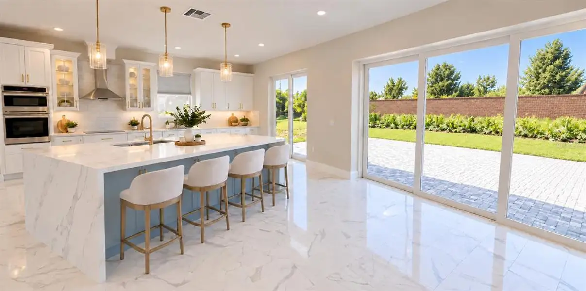 Furnished interior view inside a new home in , Davenport (Image 4).