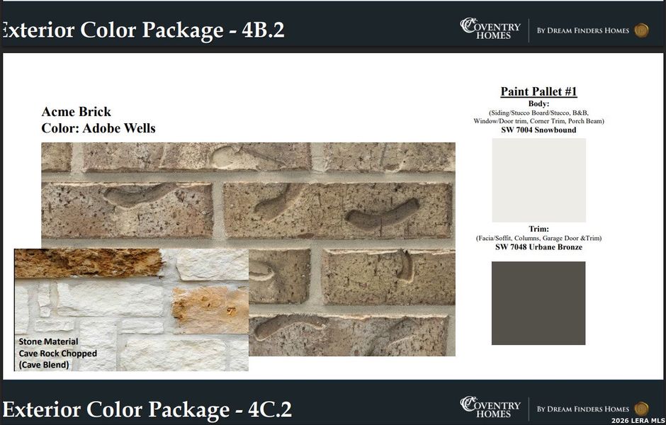 Sample of building materials used in homes in Hickory Ridge, Elmendorf (Image 3).
