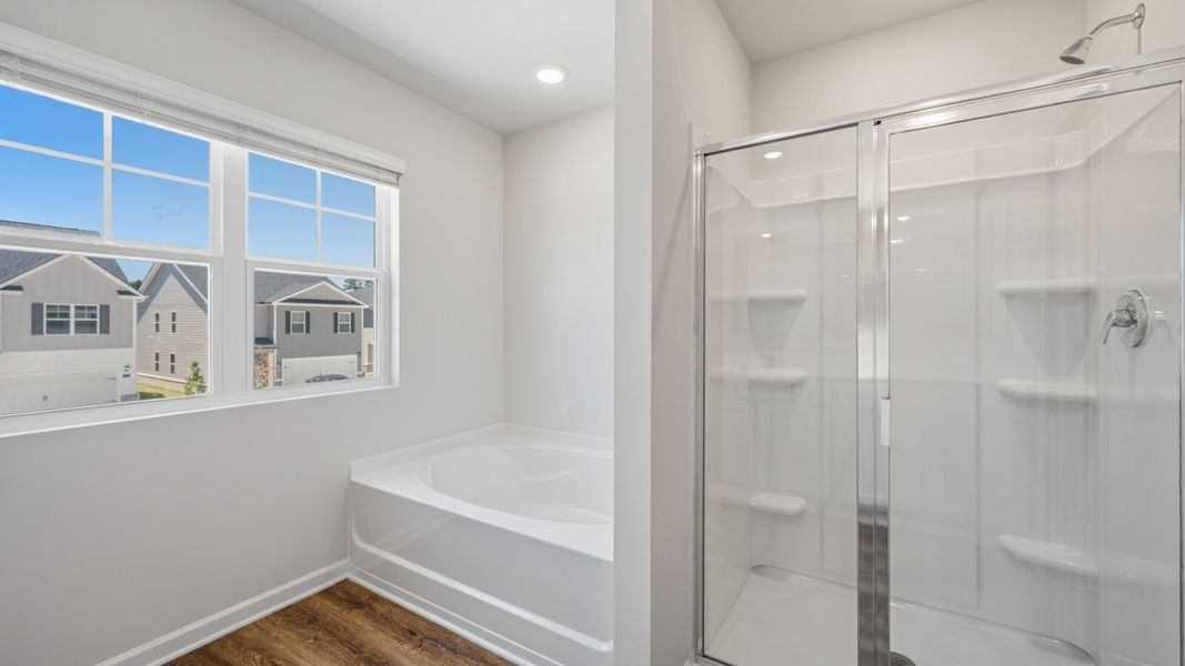 Furnished interior view inside a new home in Shoal Creek, Hampton (Image 9).