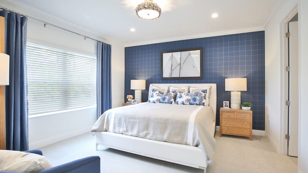 Furnished interior view inside a new home in Boca Royale Golf and Country Club at Wellen Park, Englewood (Image 10). Furnished interior view inside a new home in Boca Royale Golf and Country Club at Wellen Park, Englewood (Image 10).