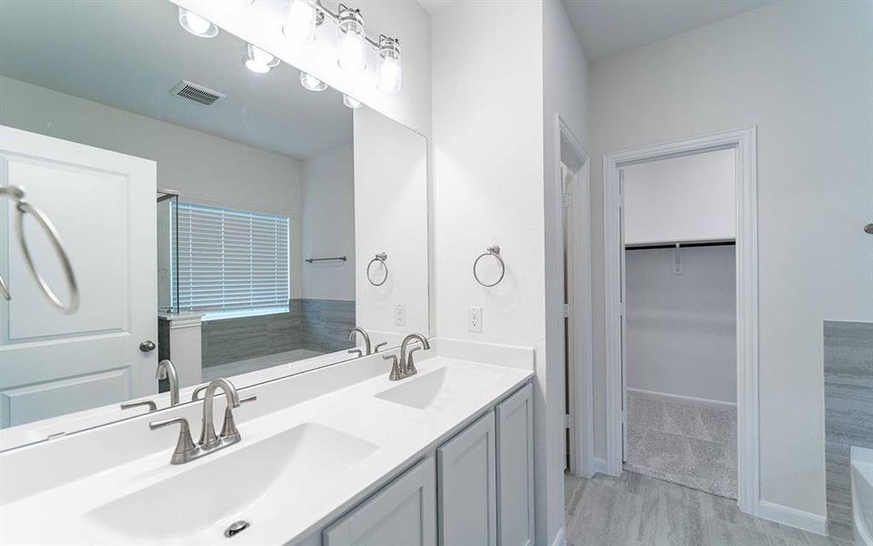 Furnished interior view inside a new home in Sagebrook, Lantana (Image 4). Furnished interior view inside a new home in Sagebrook, Lantana (Image 4).