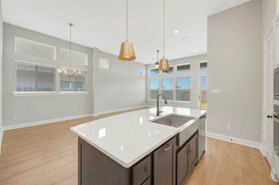 Furnished interior view inside a new home in Harvest Green - Reserve Collection, Richmond (Image 8).