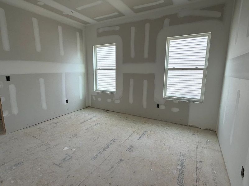 In-progress construction of a new home in The Point, Rolesville, NC (Image 17).