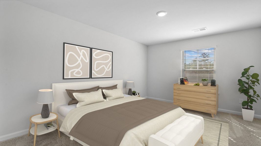 Furnished interior view inside a new home in The Retreat at East Argent, Ridgeland (Image 24).