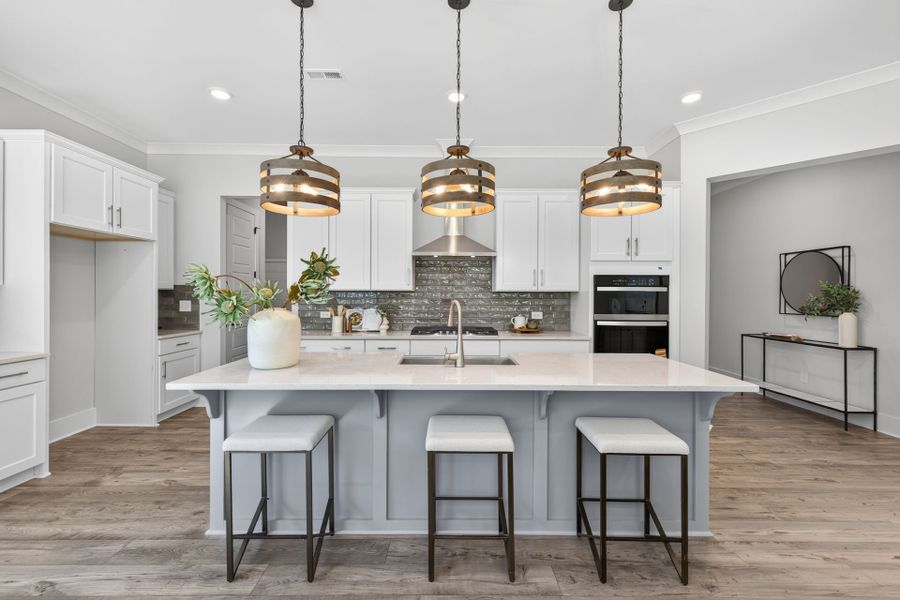 Furnished interior view inside a new home in Edgewater - Harbor Pointe, Lancaster (Image 5).