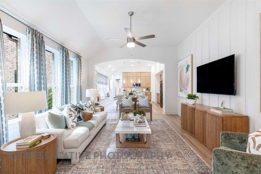 Furnished interior view inside a new home in Creekshaw, Royse City (Image 14). Furnished interior view inside a new home in Creekshaw, Royse City (Image 14).
