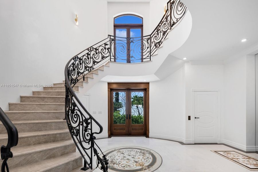 Furnished interior view inside a new home in , Surfside (Image 11).