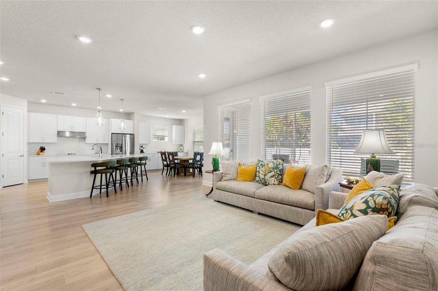 Furnished interior view inside a new home in , St. Petersburg (Image 8).