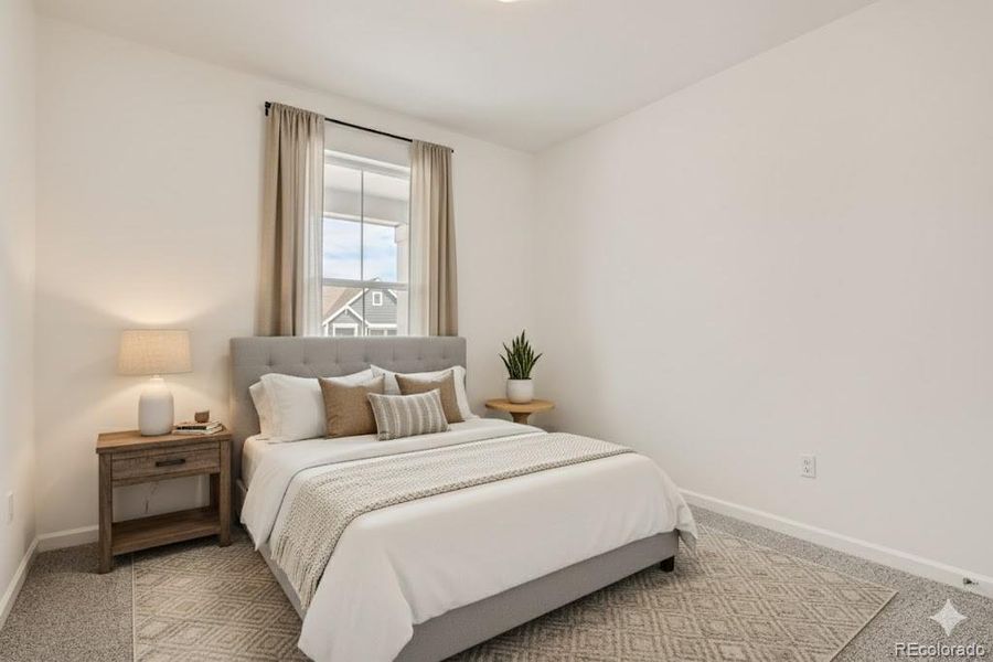 Riverbend Bedroom 2 - Virtually staged photo Riverbend Bedroom 2 - Virtually staged photo