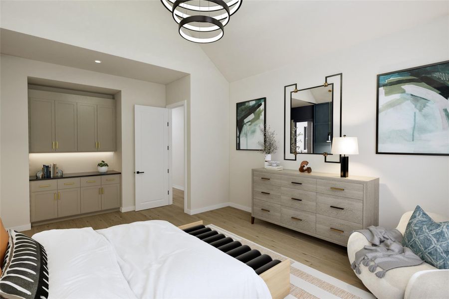 REPRESENTATIVE PHOTO:  Note bar is moved to the TV room!