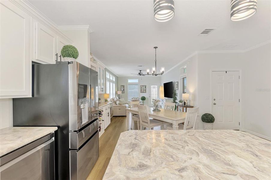 Furnished interior view inside a new home in , North Port (Image 29).