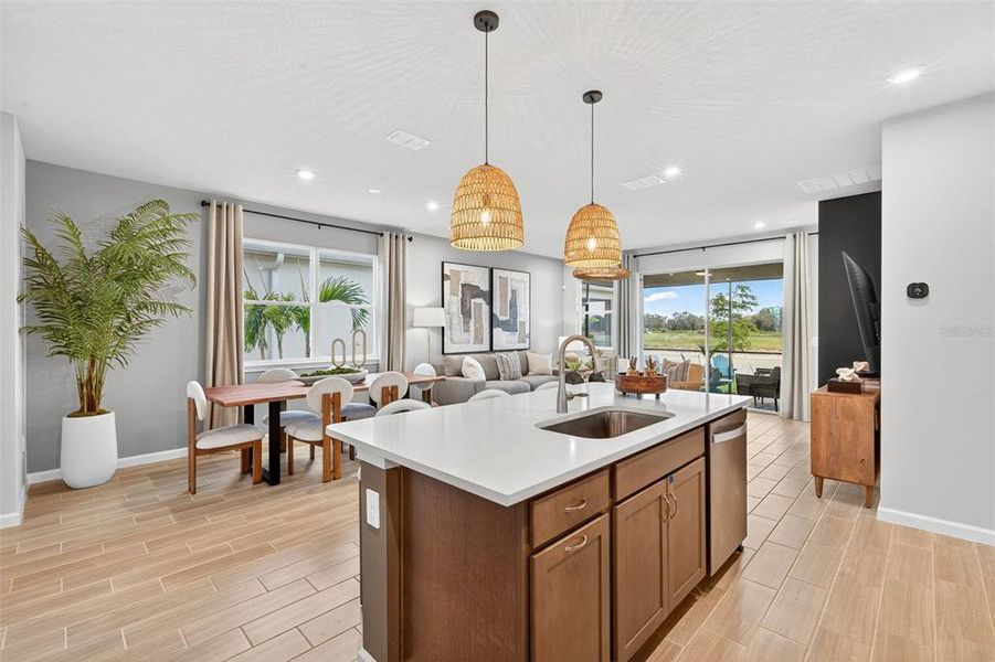 Furnished interior view inside a new home in Crosswind Ranch, Parrish (Image 13).