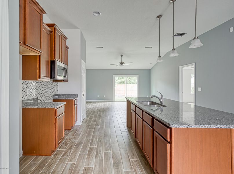 Furnished interior view inside a new home in , Jacksonville (Image 13).