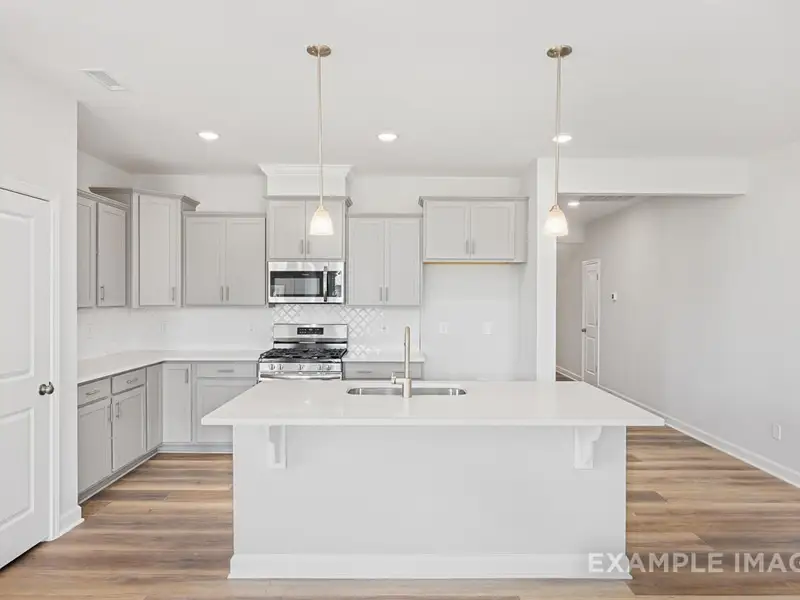 Furnished interior view inside a new home in Woodland Crossing, Zebulon (Image 4).