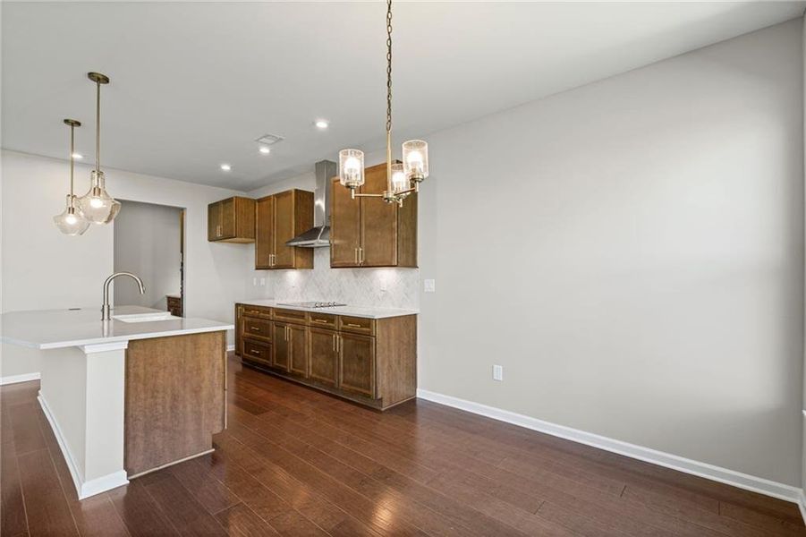 Furnished interior view inside a new home in Twin Lakes, Hoschton (Image 5).