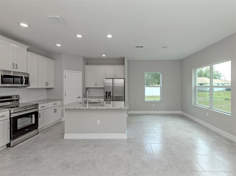 Furnished interior view inside a new home in , North Port (Image 6).