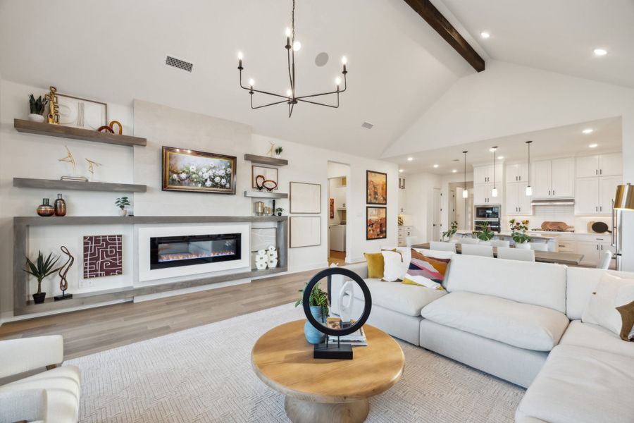 Furnished interior view inside a new home in Talia, Mesquite (Image 34). Furnished interior view inside a new home in Talia, Mesquite (Image 34).