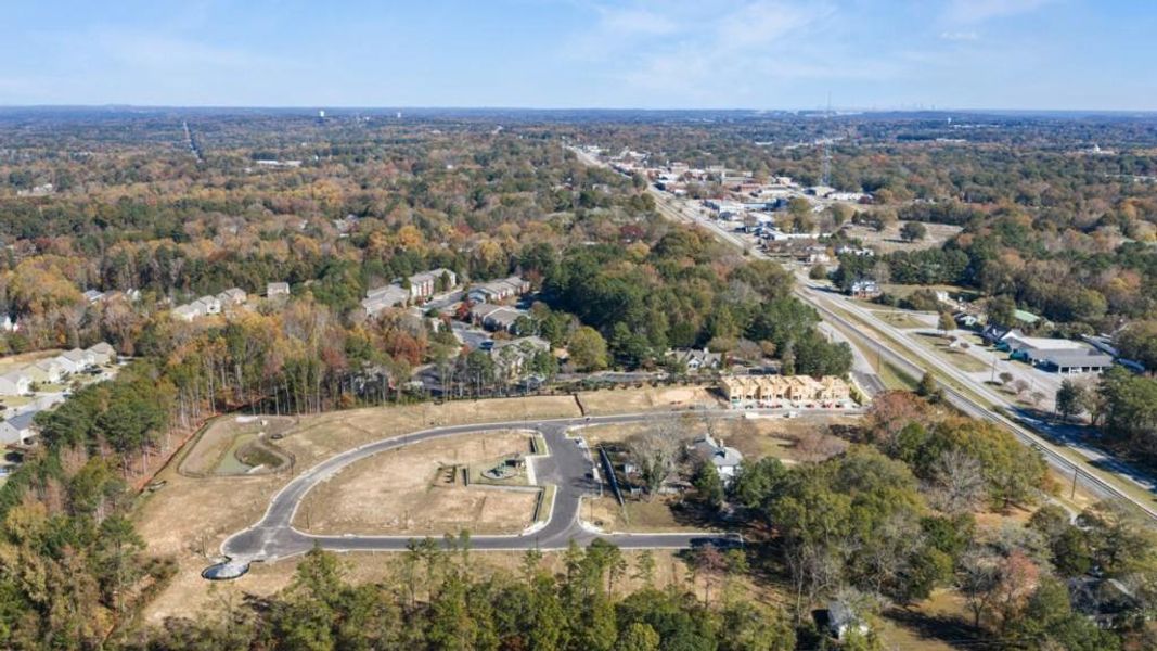 Site preparation for new homesites in Roseleigh Park, Douglasville (Image 21).