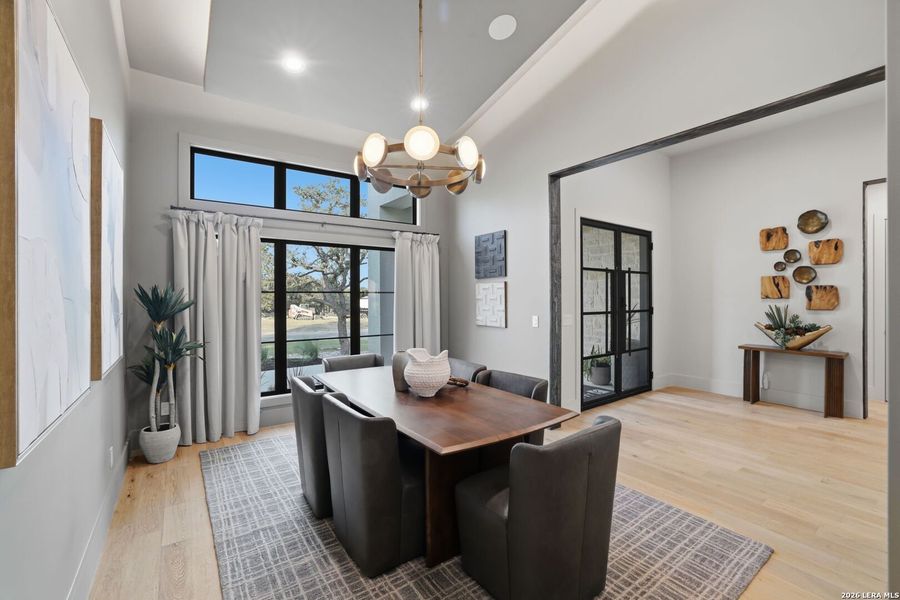 Furnished interior view inside a new home in , Fair Oaks Ranch (Image 8). Furnished interior view inside a new home in , Fair Oaks Ranch (Image 8).
