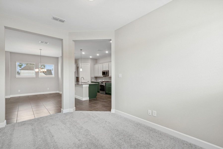 Spacious, unfurnished interior of a new home in ARTAVIA 45' Homesites, Conroe (Image 26). Spacious, unfurnished interior of a new home in ARTAVIA 45' Homesites, Conroe (Image 26).