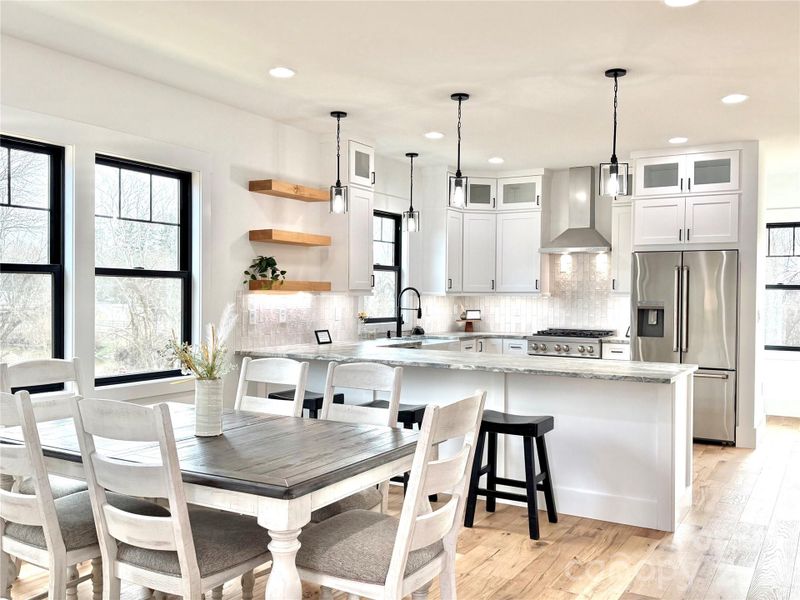 Furnished interior view inside a new home in , Hendersonville (Image 14).