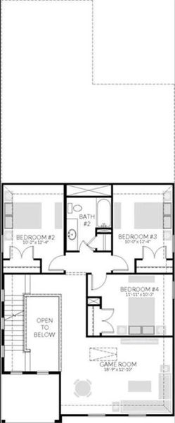 2D floor plan layout of this home in Lakehaven, Farmersville, TX (Image 3). 2D floor plan layout of this home in Lakehaven, Farmersville, TX (Image 3).