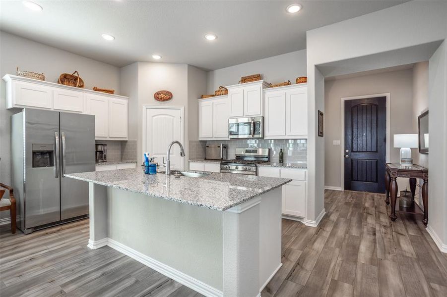 Furnished interior view inside a new home in Liberty Pointe, Gainesville (Image 14).