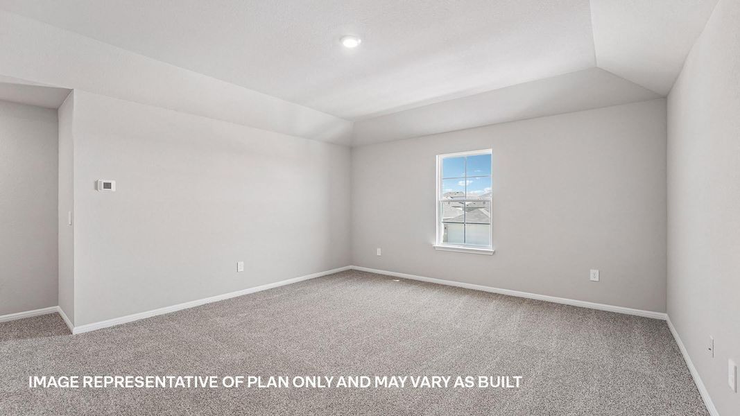 Spacious, unfurnished interior of a new home in Carillon, Manor (Image 11).