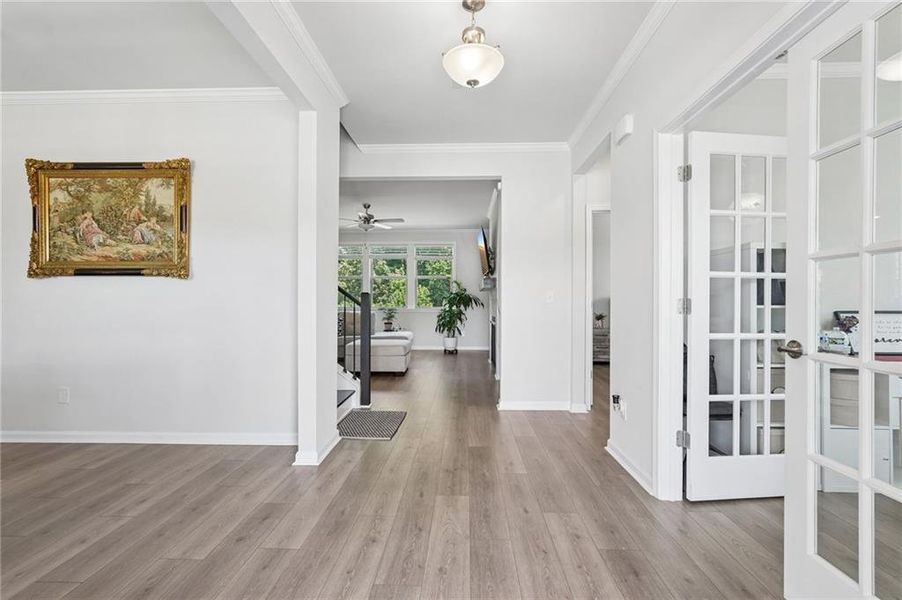 Spacious, unfurnished interior of a new home in Haley Station, Canton (Image 20).